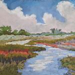 Clouds on Marsh